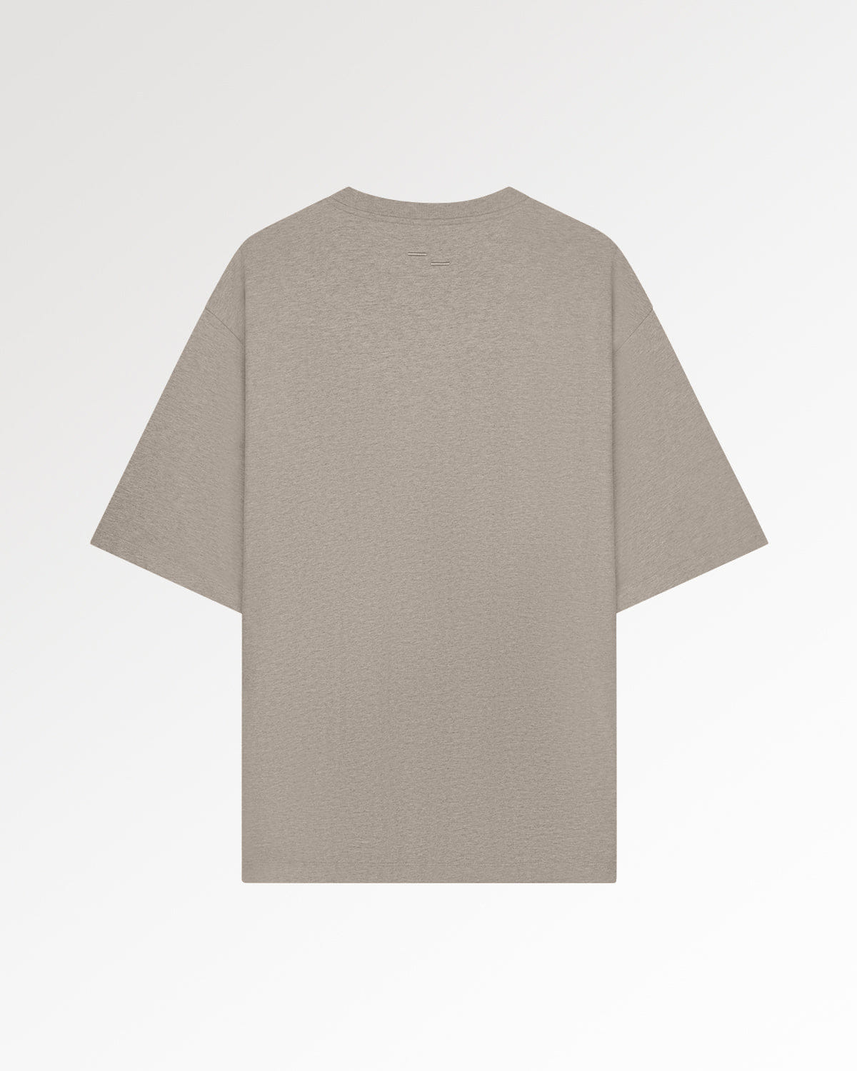 Trend Maven T - Shirt Boxy Embroidered Melange Pure