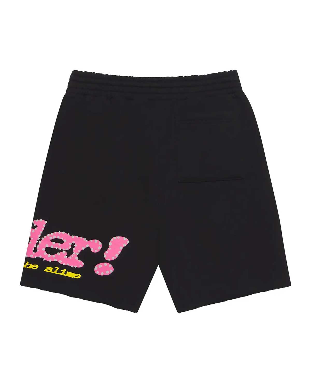 Sp5der Worldwide Sp5der P*nk V2 Sweatshorts Black