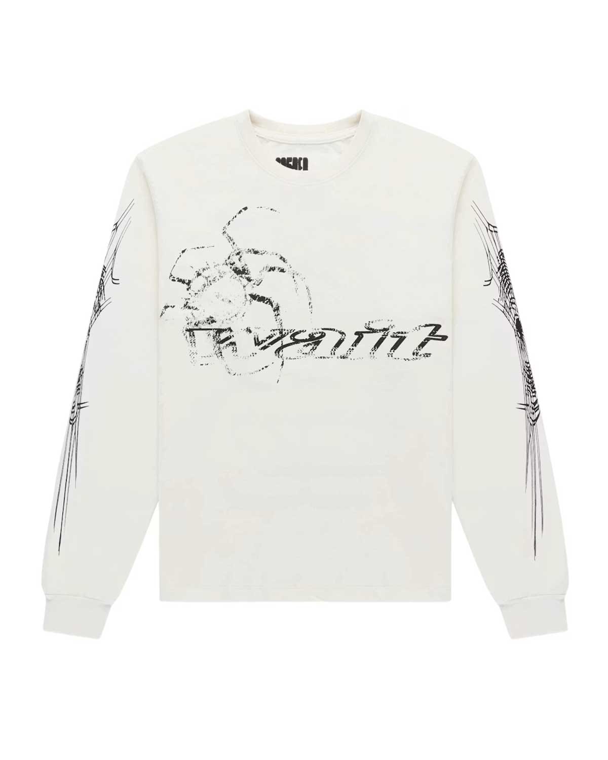 Sp5der Worldwide Sp5der Wait L/S T-Shirt White