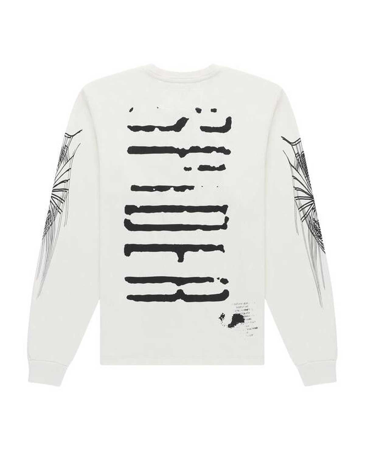 Sp5der Worldwide Sp5der Wait L/S T-Shirt White