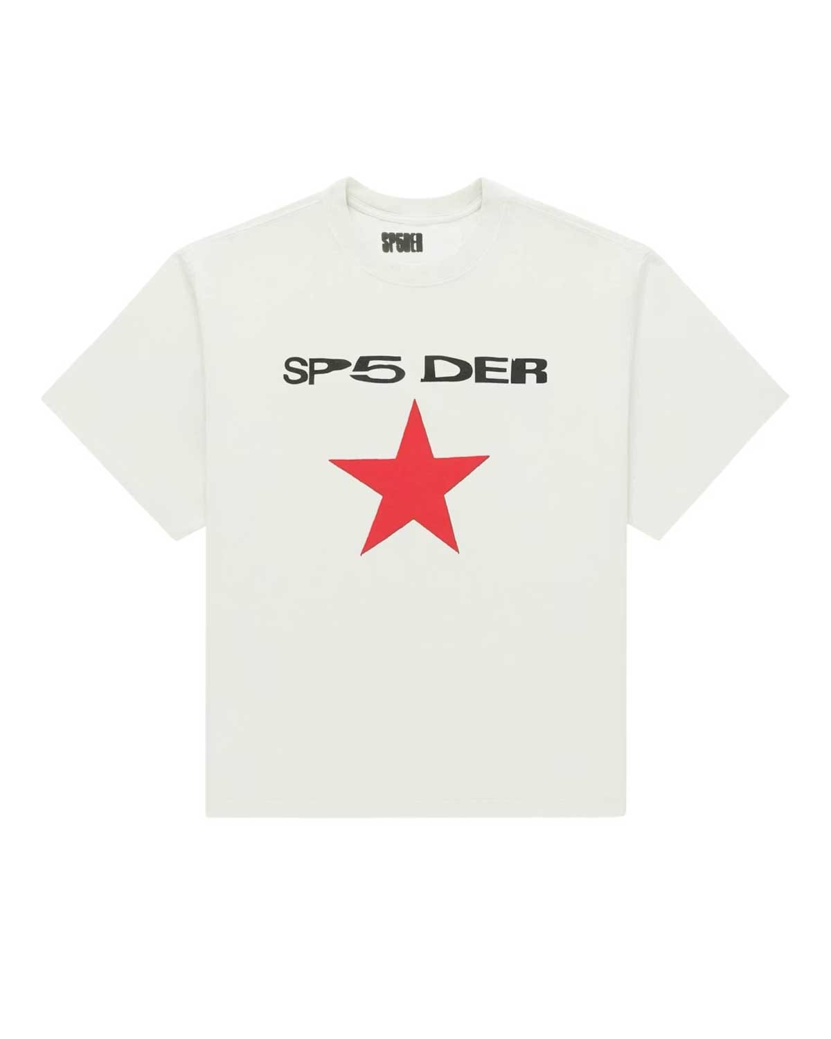 Sp5der Worldwide Sp5der Five Point T-Shirt White
