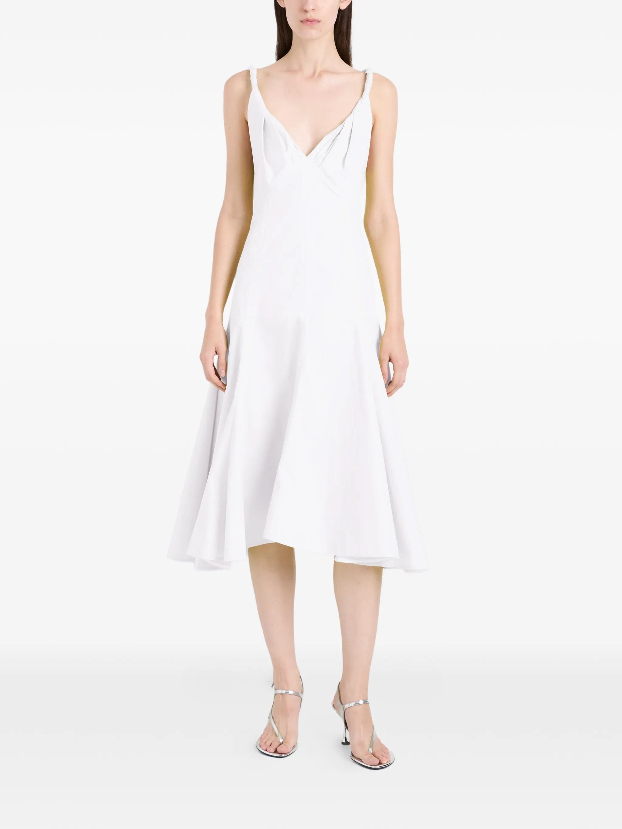 Proenza Schouler Leo twisted - strap midi dress
