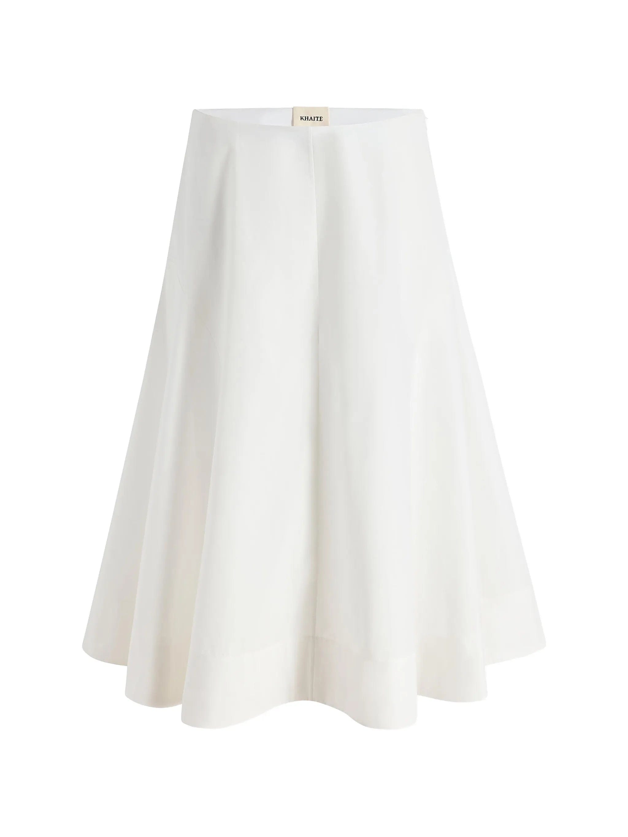 Khaite Artin midi skirt
