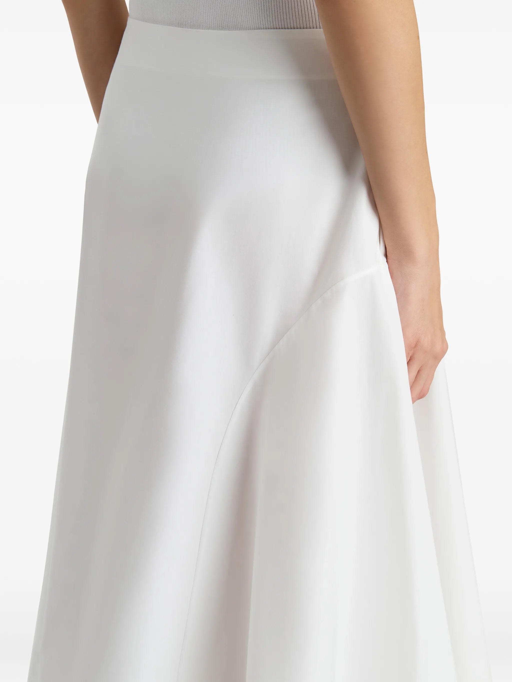 Khaite Artin midi skirt