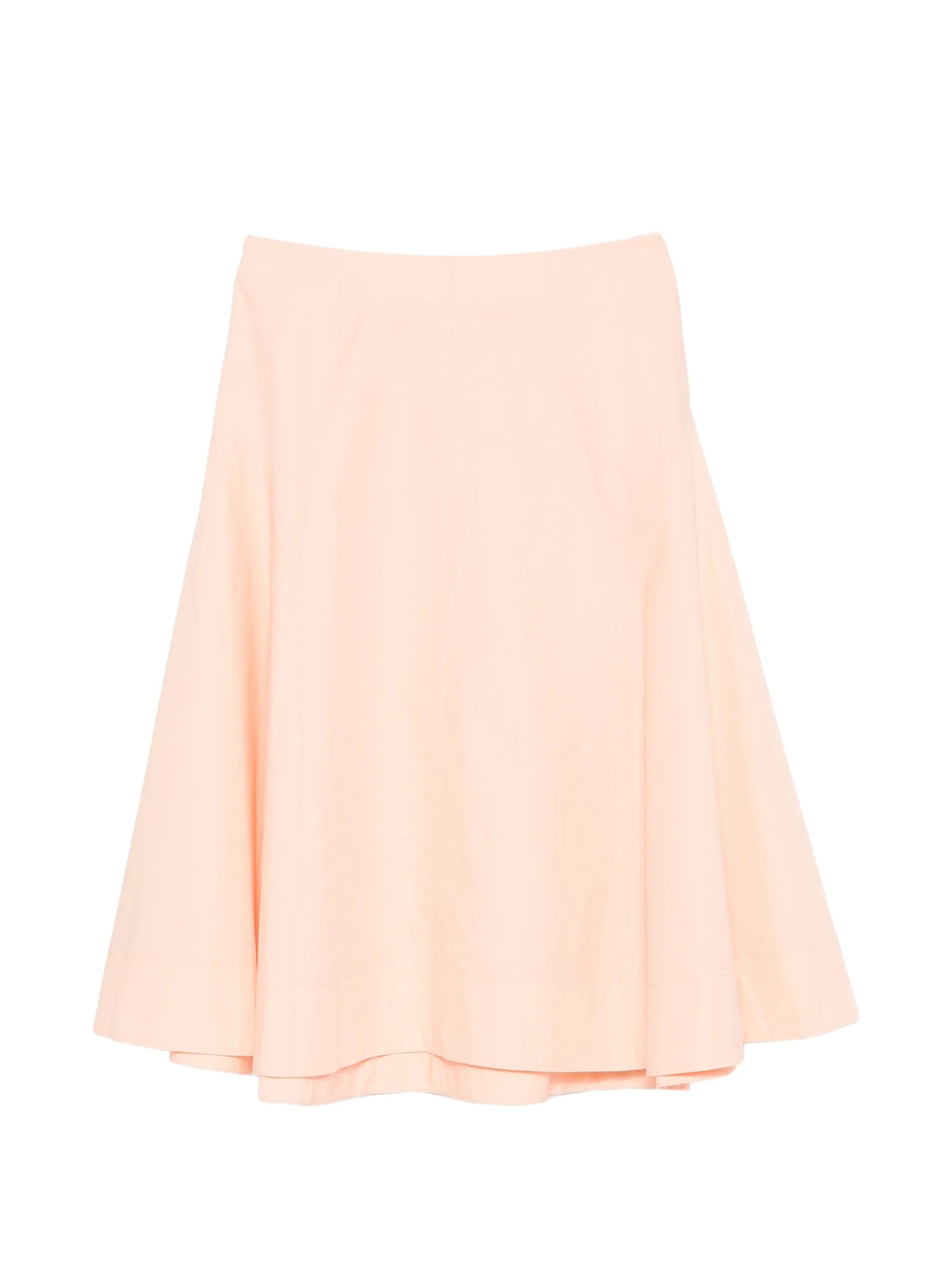 Khaite Artin panelled midi skirt