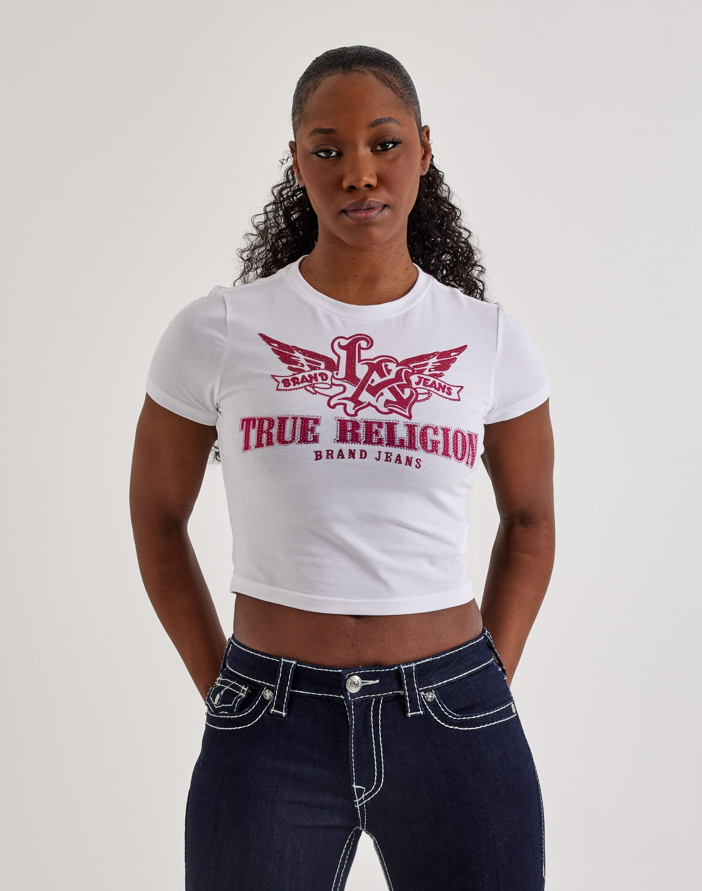 True Religion Crystal Wing Baby T-Shirt