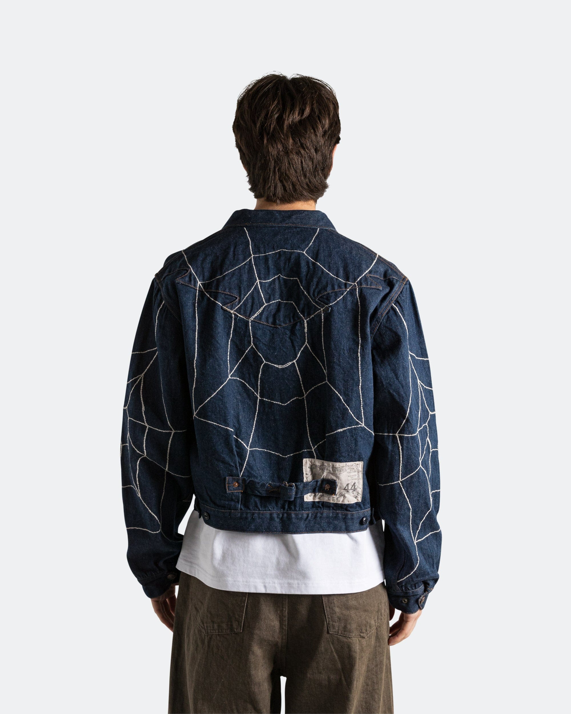 Kapital 13 oz Denim STD Thunderbird Blouson (KOUNTRY DREAM CATCH Remake) - Indigo
