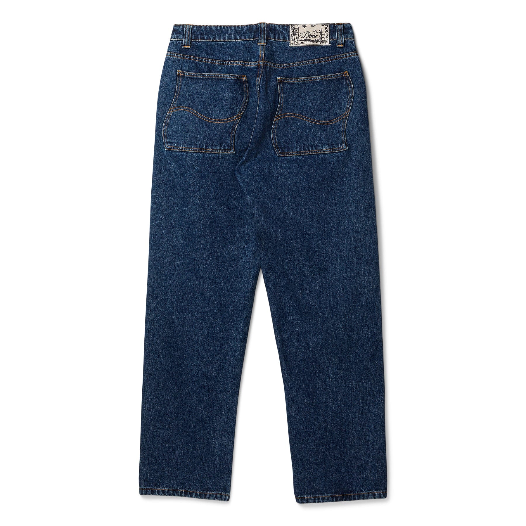 Dime Classic Relaxed Denim Pants (Faded Indigo)