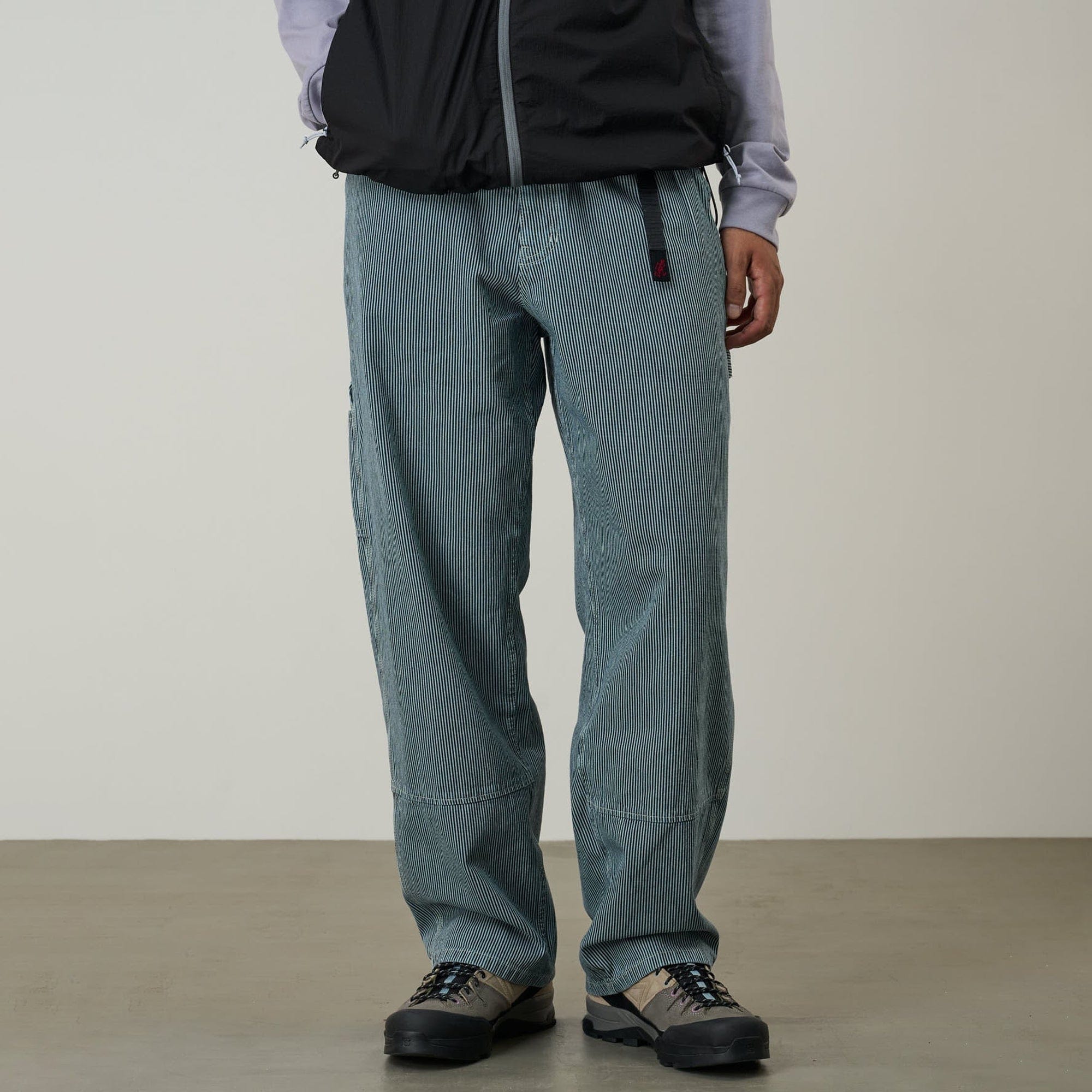 Gramicci Mens Overdyed Hickory Work Pants