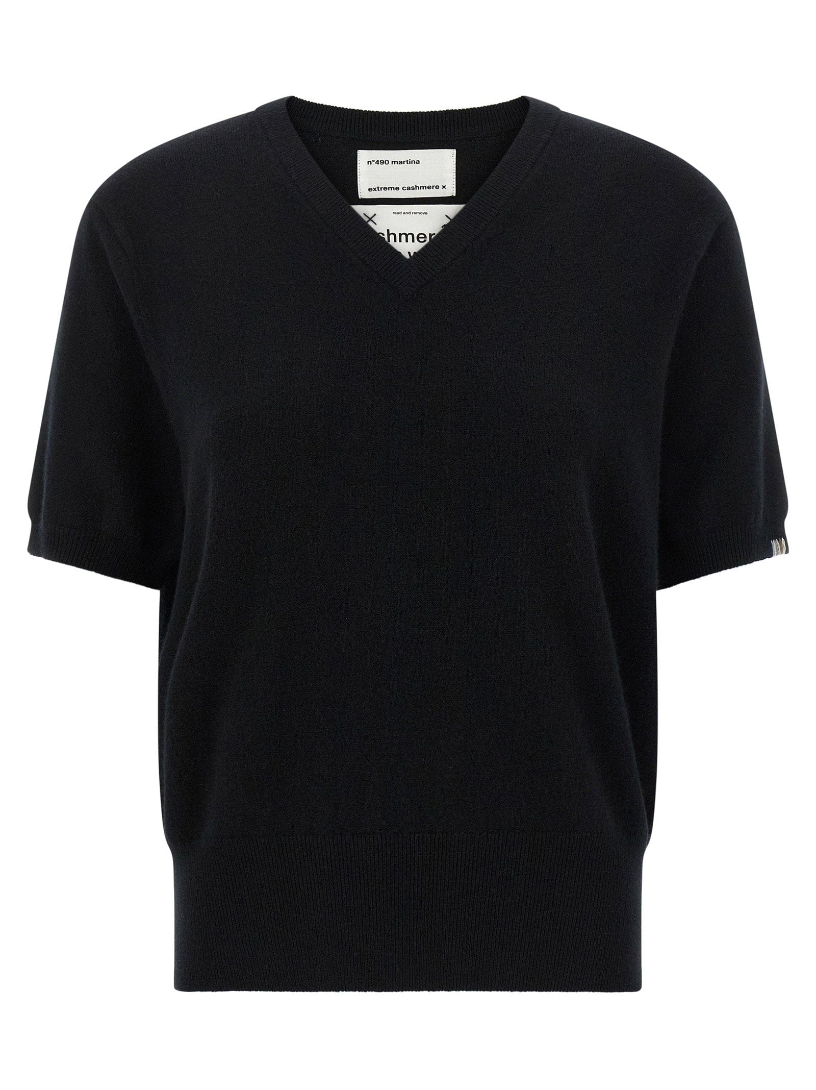 Extreme Cashmere Martina Sweater — Black