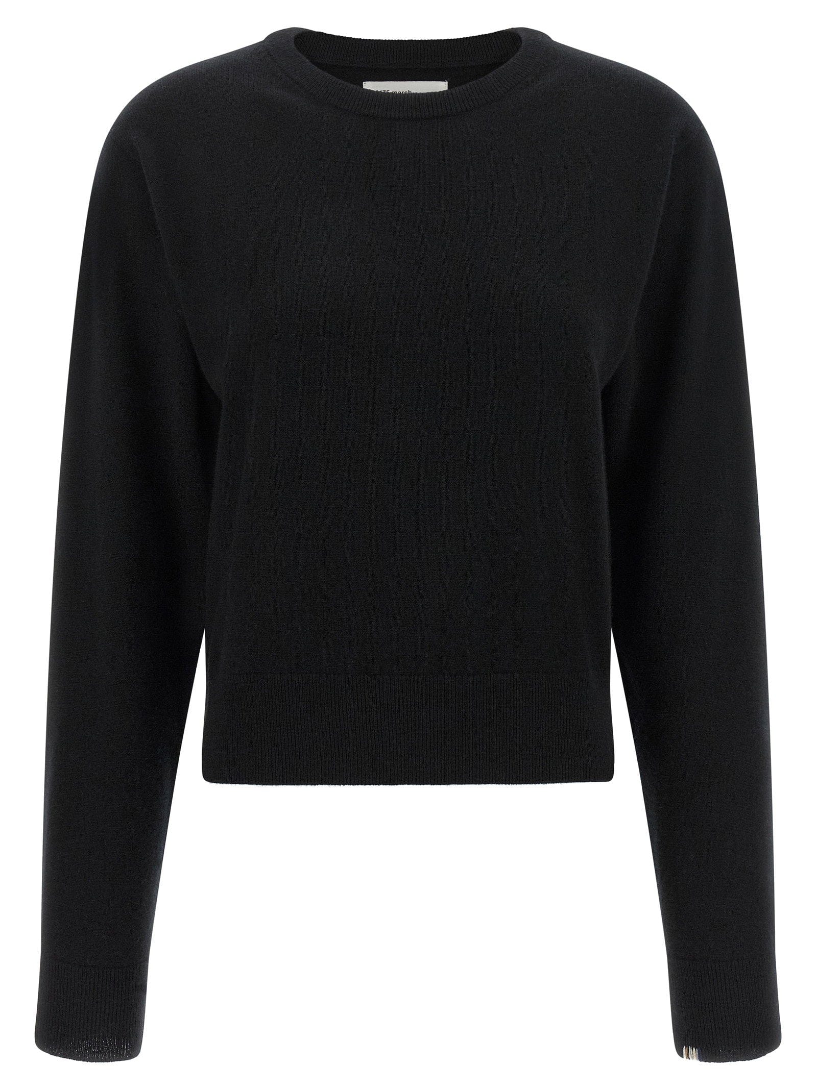 Extreme Cashmere Pure Cashmere Crewneck Sweater — Black