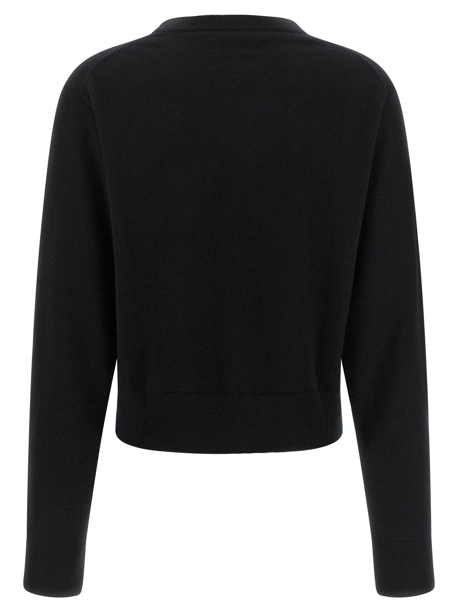 Extreme Cashmere Pure Cashmere Crewneck Sweater — Black