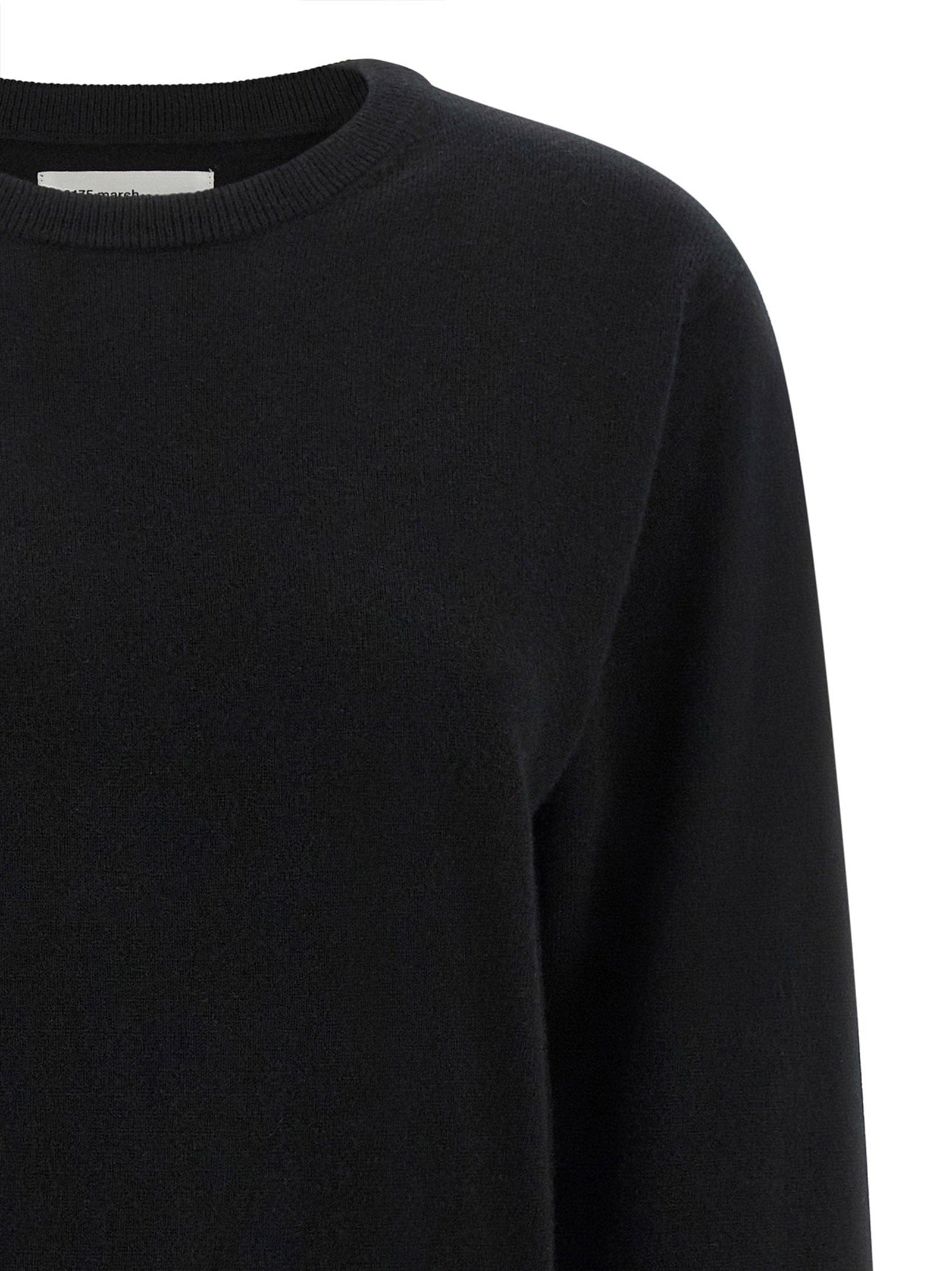 Extreme Cashmere Pure Cashmere Crewneck Sweater — Black