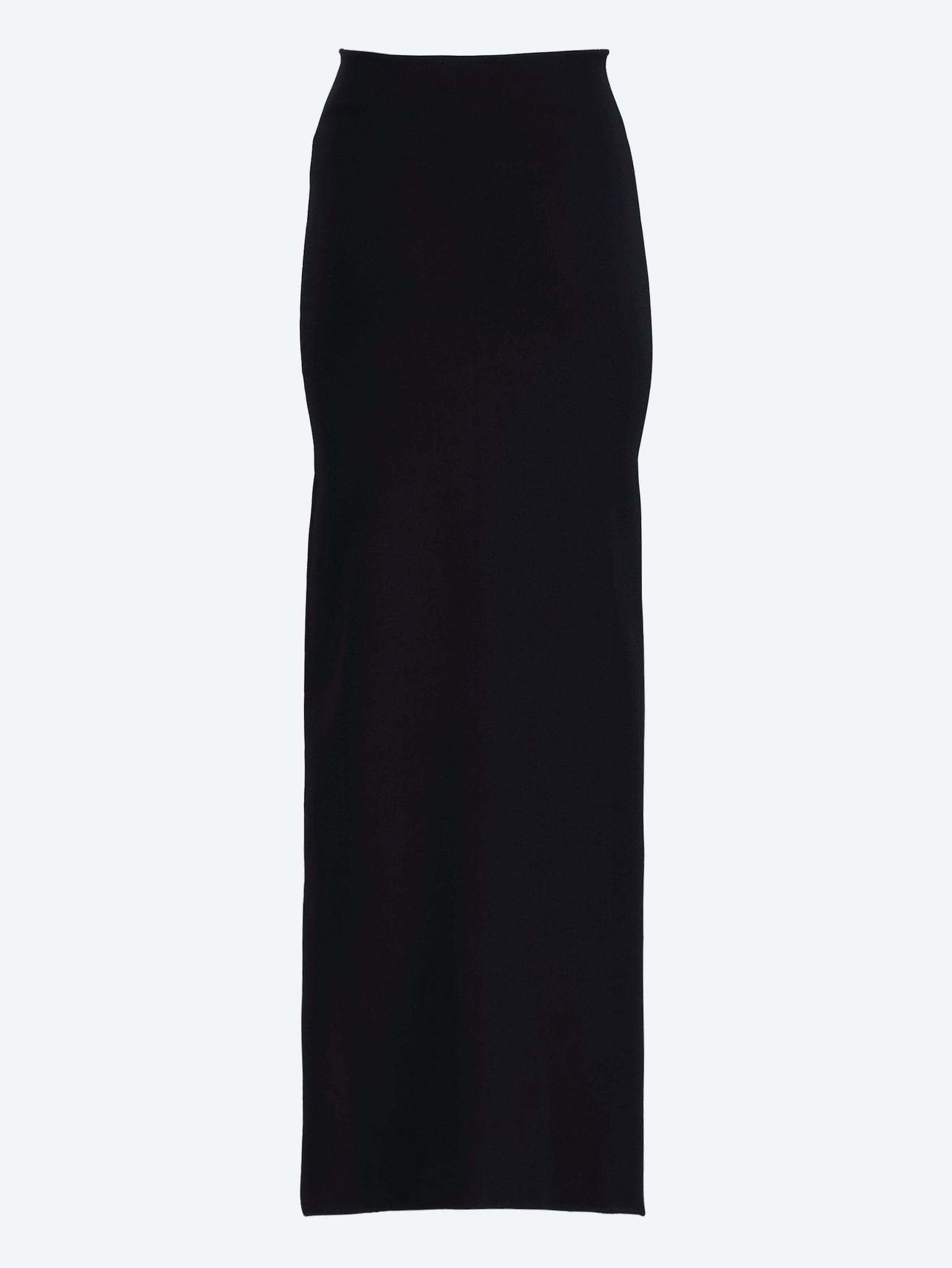 Courreges Asymetrical knit skirt