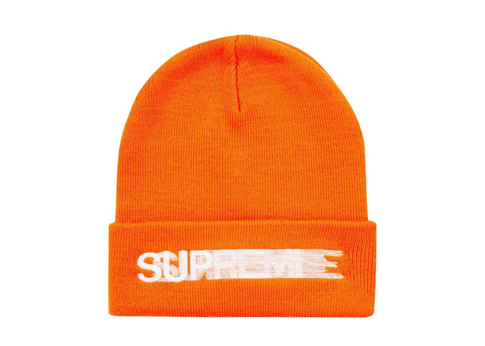 Supreme Clothing & Accessories Supreme Motion Logo Beanie (SS23) Orange