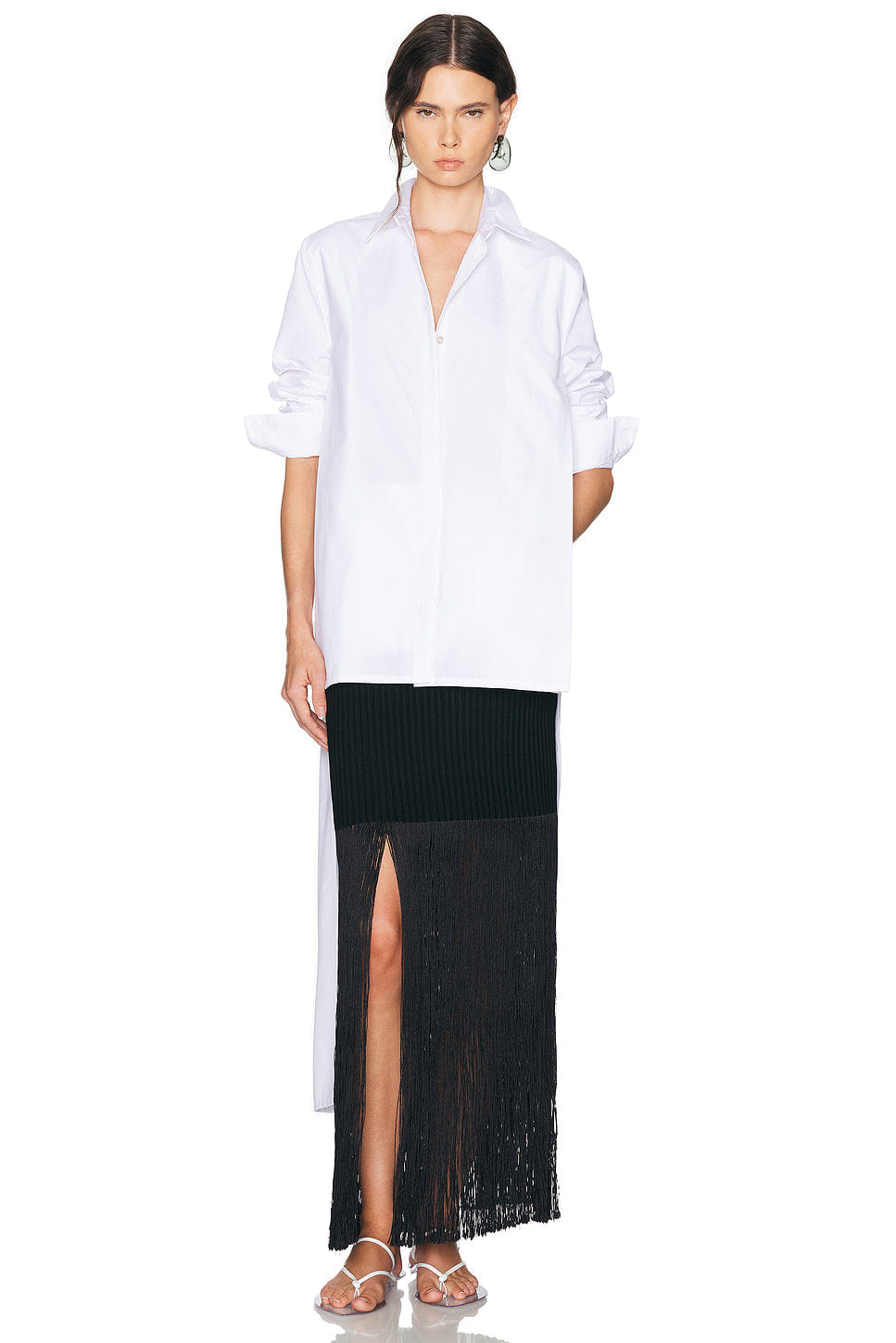 ALAÏA ALAΪA Asymmetric Shirt