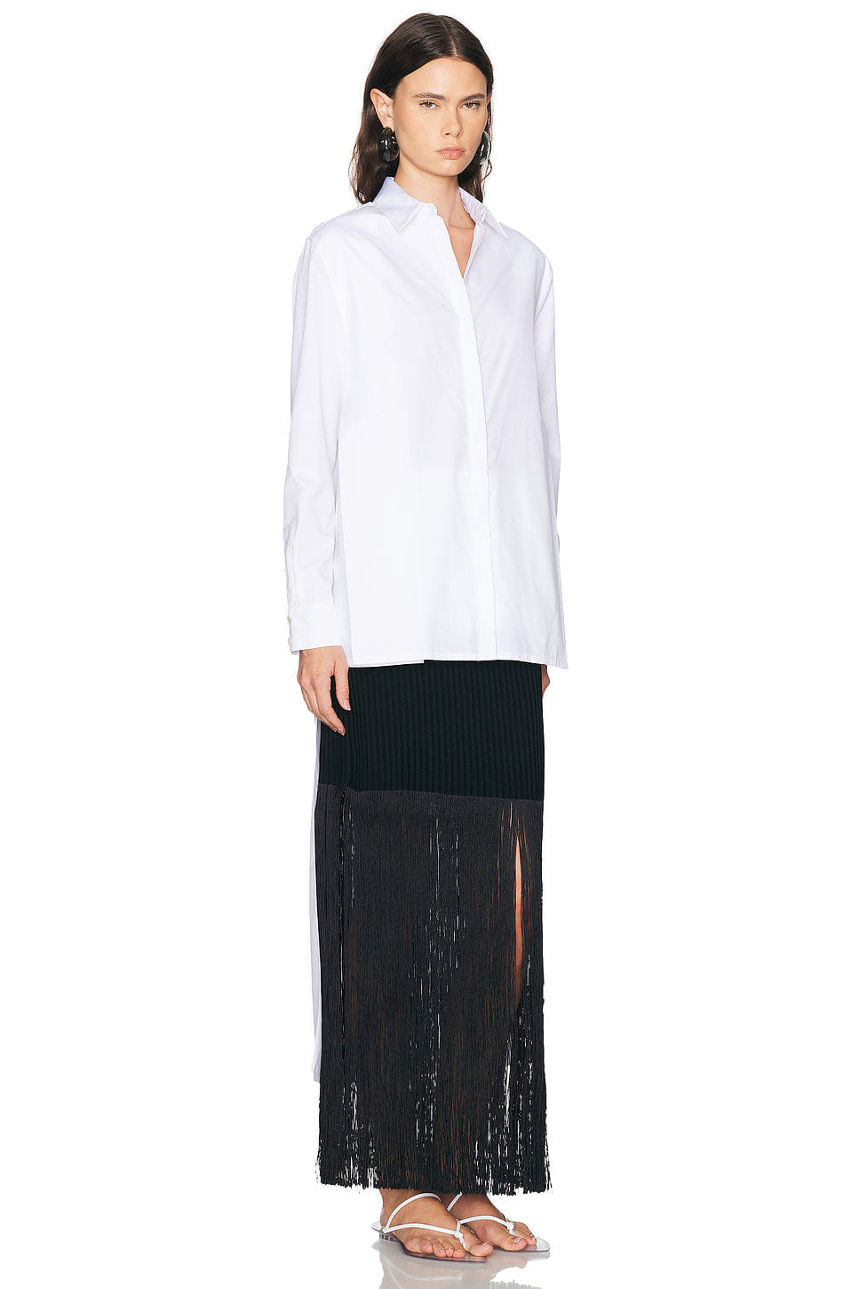 ALAÏA ALAΪA Asymmetric Shirt