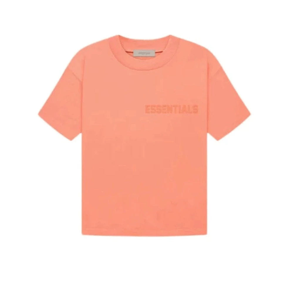 My Store FEAR OF GOD ESSENTIALS T - SHIRT CORAL