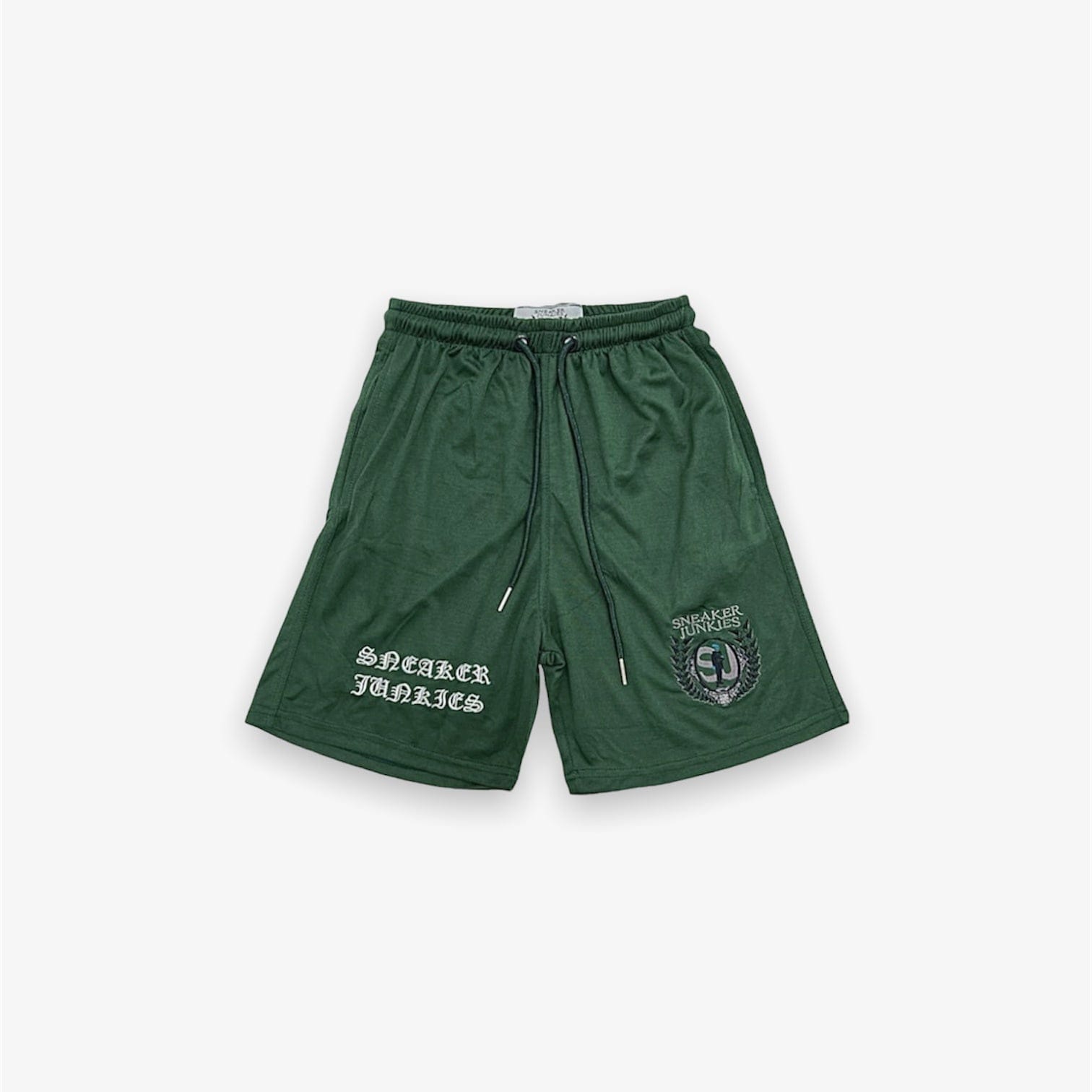 Sneaker Junkies Font Mesh Shorts Green