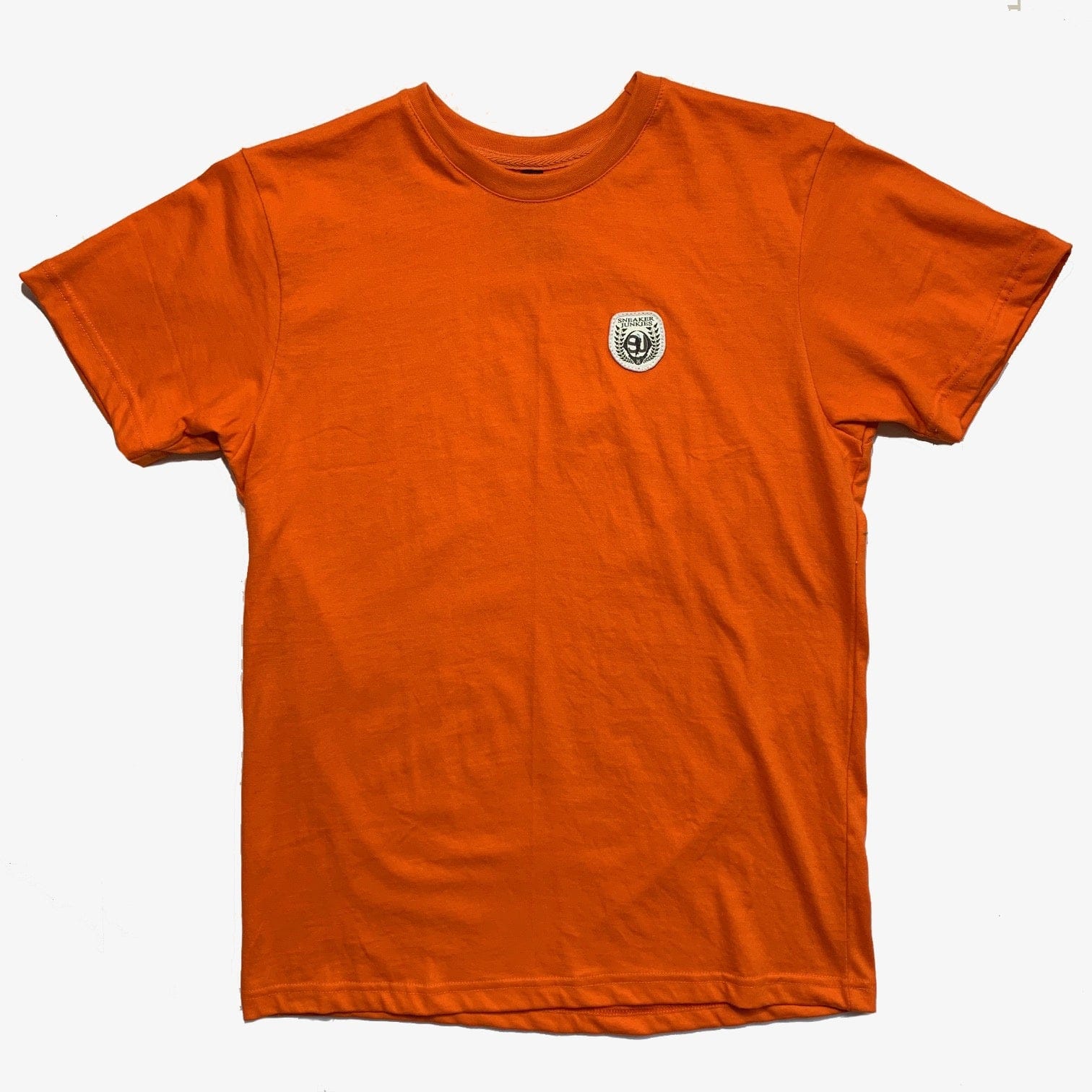 Logo Sneaker Junkies Patch Logo T-Shirt Orange