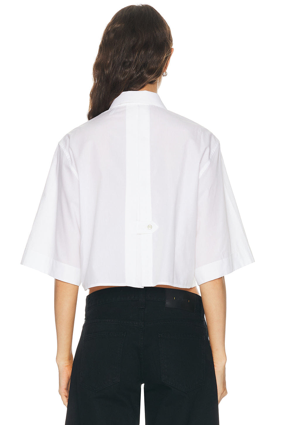 Helmut Lang Crop Trench Shirt