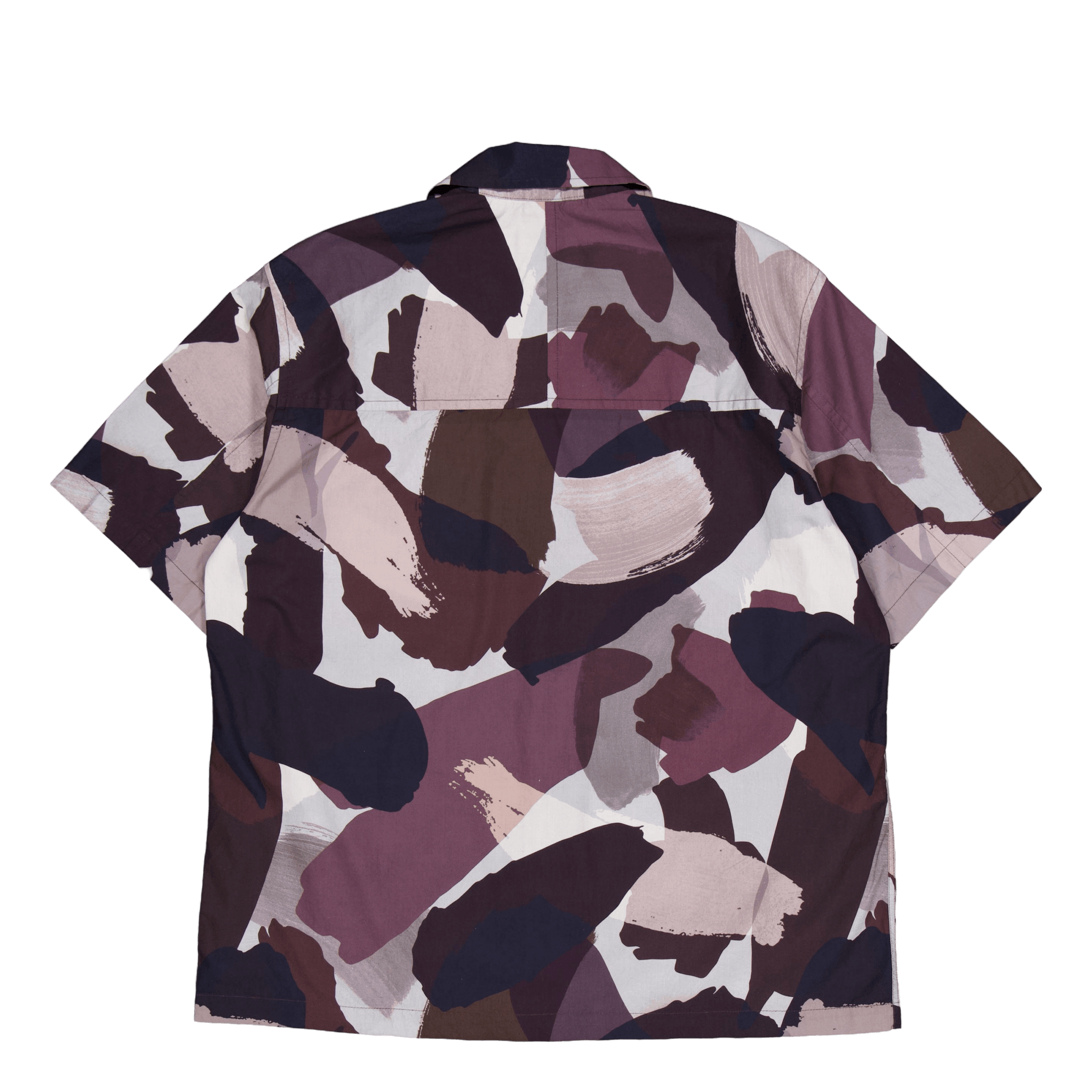 Norse Projects Mads Relaxed Camo Shirt Ss Espresso