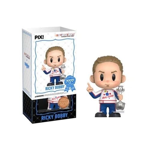 Thrilljoy Pix! Talladega Nights Ricky Bobby with Trophy Vinyl Figure