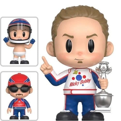 Thrilljoy Pix! Talladega Nights Ricky Bobby with Trophy Vinyl Figure