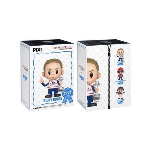 Thrilljoy Pix! Talladega Nights Ricky Bobby with Trophy Vinyl Figure