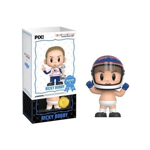Thrilljoy Pix! Talladega Nights Ricky Bobby with Trophy Vinyl Figure