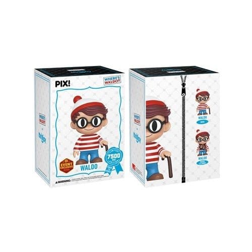 Thrilljoy Pix! Where's Waldo - Waldo Vinyl Figure - 2026 Convention Exclusive