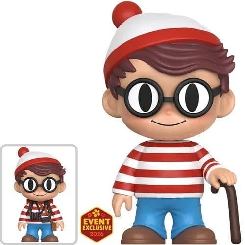 Thrilljoy Pix! Where's Waldo - Waldo Vinyl Figure - 2026 Convention Exclusive