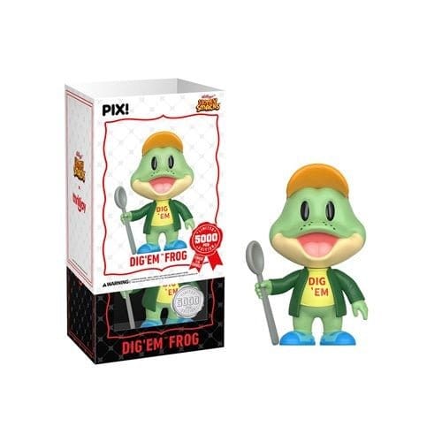 Thrilljoy Pix! Honey Smacks Dig Em Frog Vinyl Figure