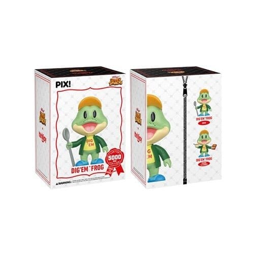 Thrilljoy Pix! Honey Smacks Dig Em Frog Vinyl Figure