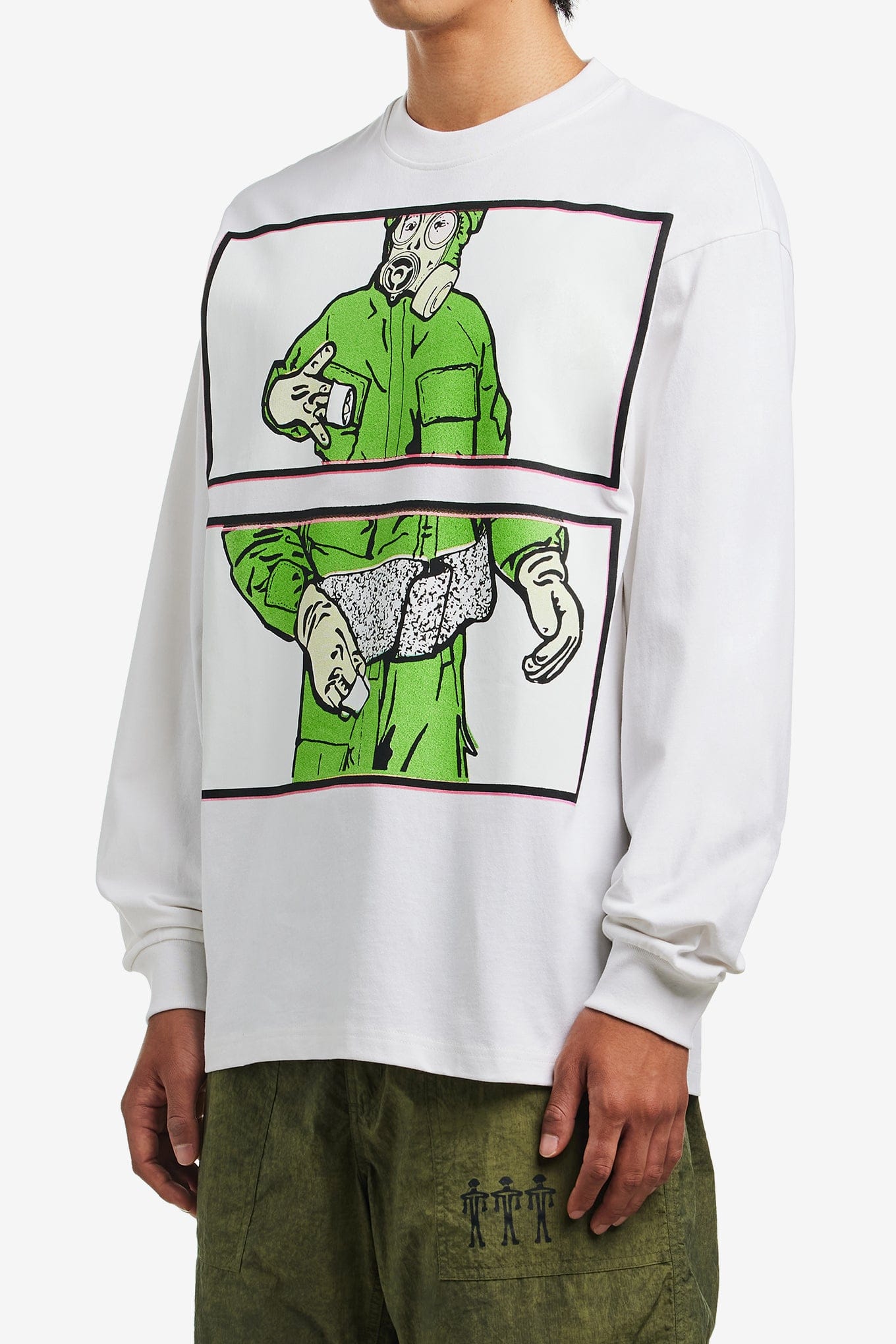 THE Trilogy TAPES GAS MASK INSTRUCTION LONGSLEEVE