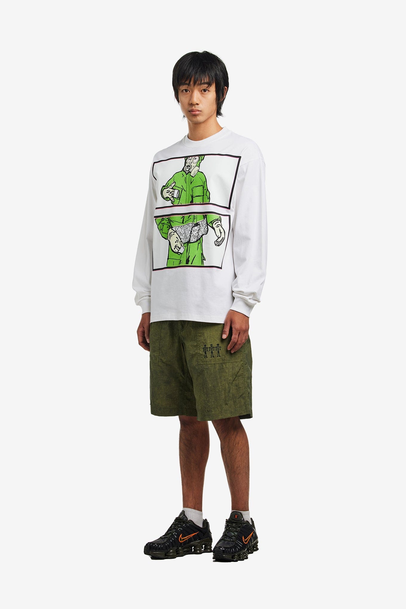 THE Trilogy TAPES GAS MASK INSTRUCTION LONGSLEEVE