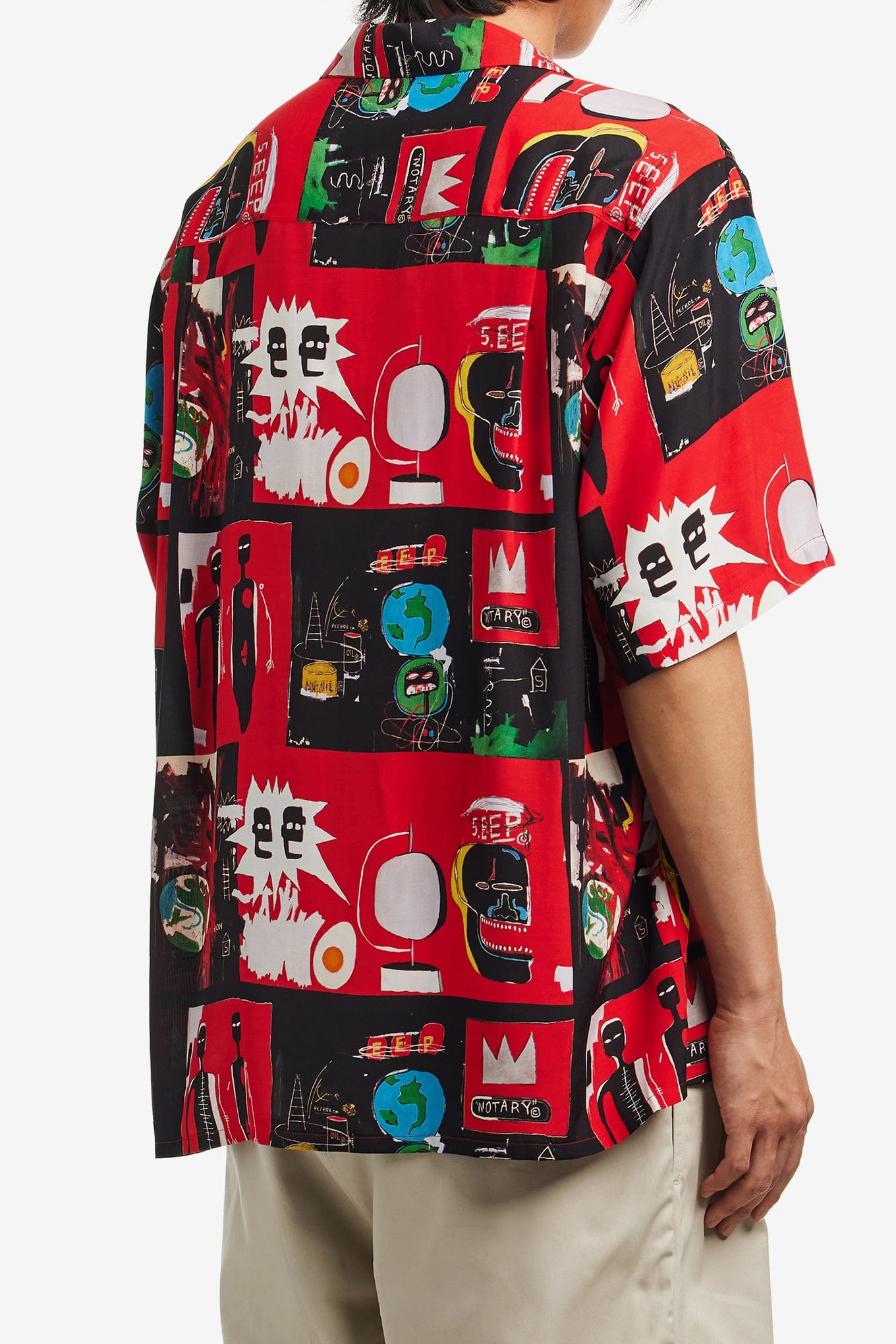 WACKO MARIA JEAN - MICHEL BASQUIAT / S/S HAWAIIAN SHIRT