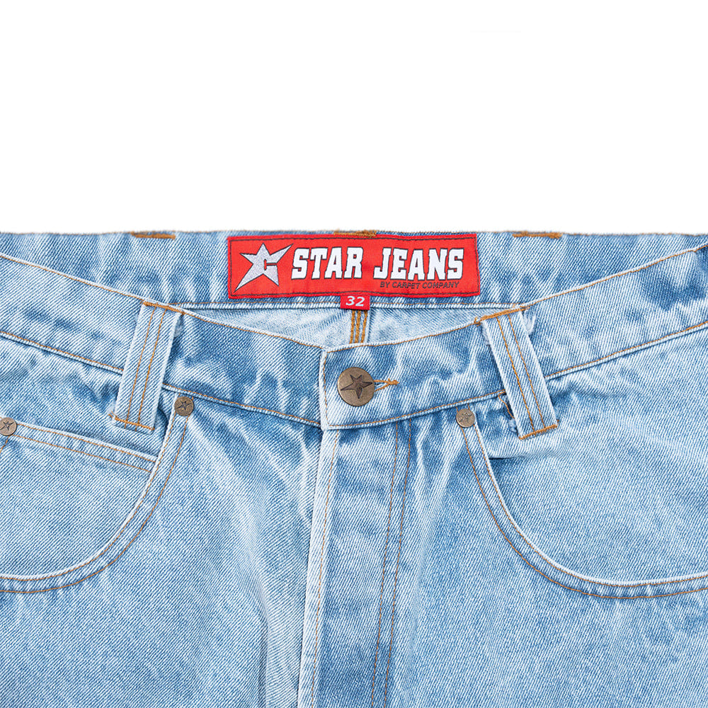 Carpet Company C - Star Jeans - Bleached Blue