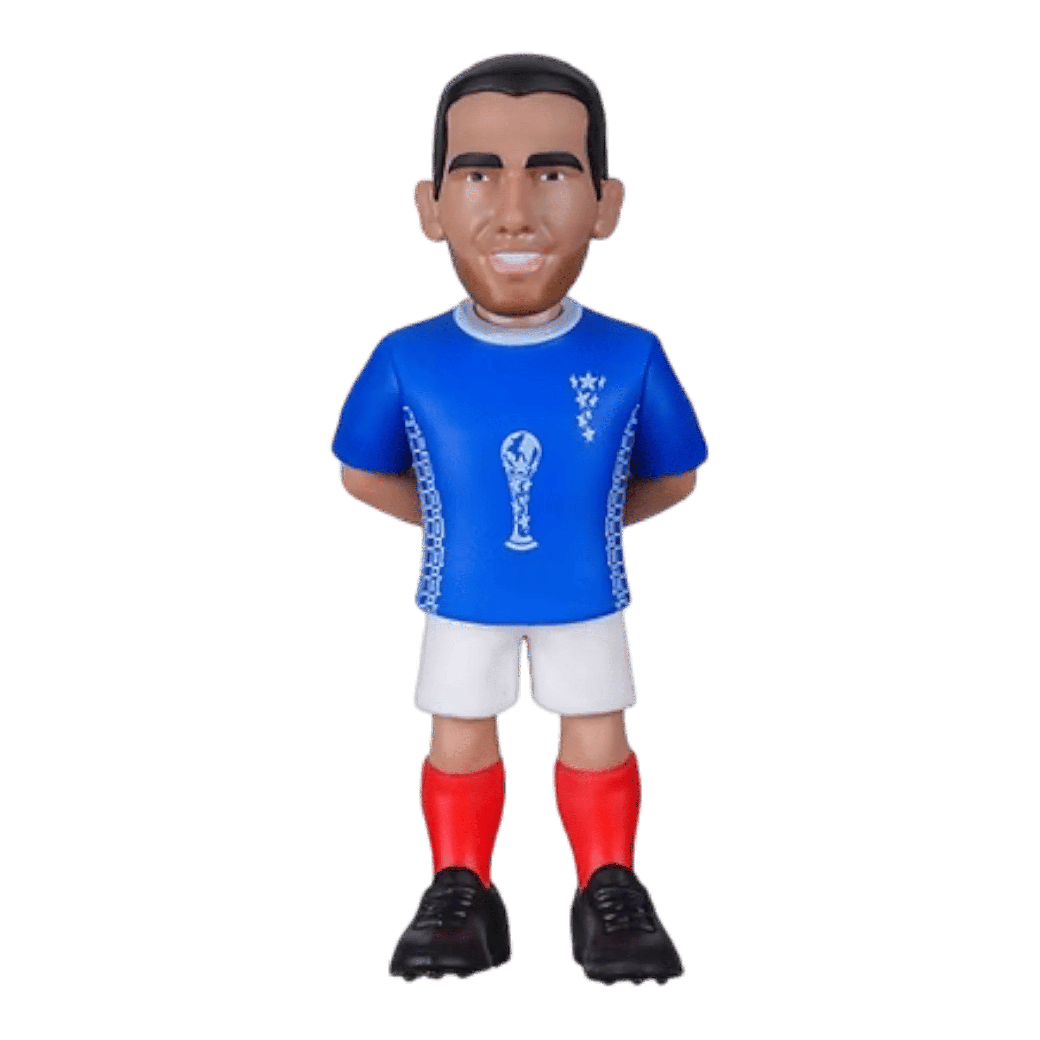 MINIX World Cup of Legends #122 - France - Youri Djorkaeff - Collectible Figure (4.75" / 12 cm)
