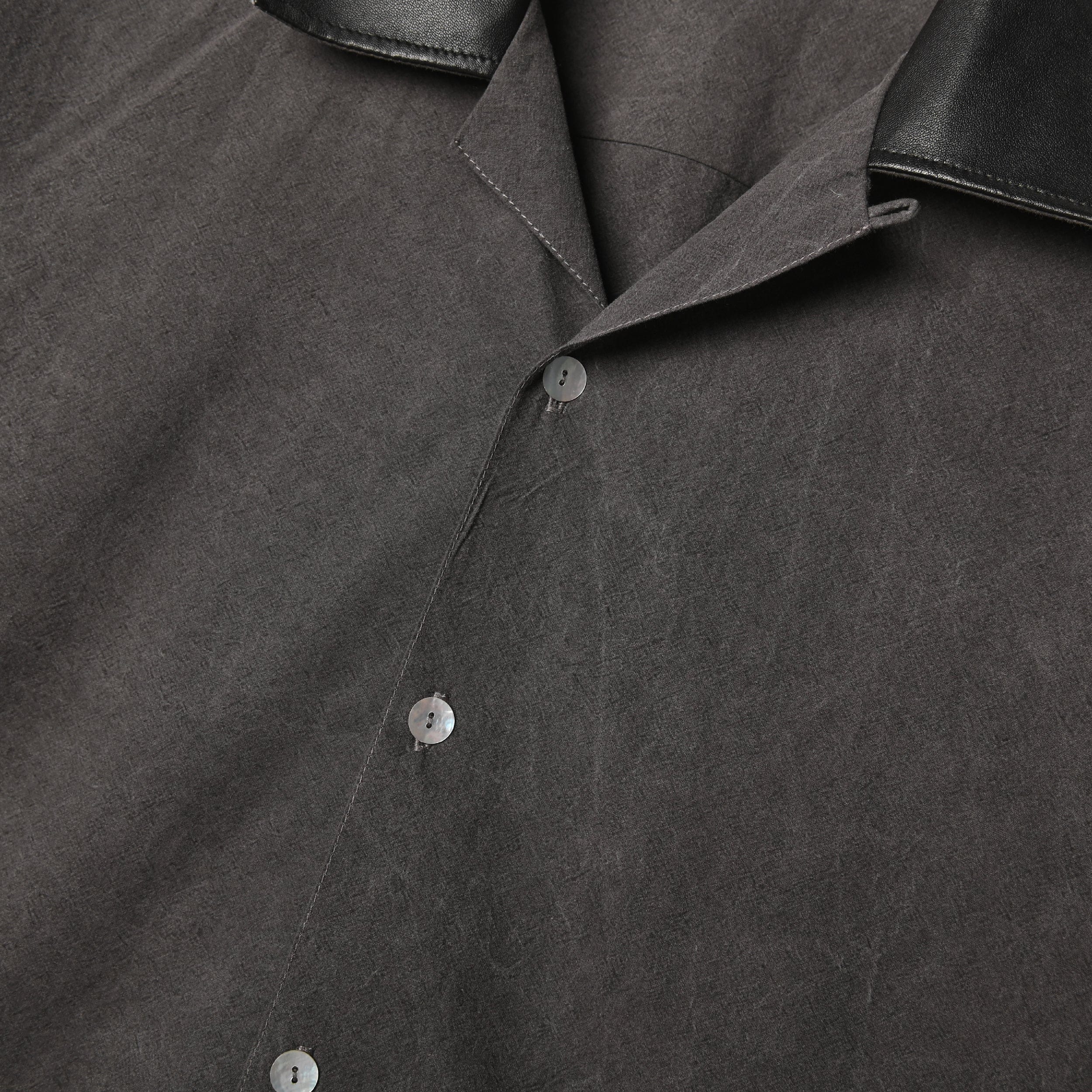 Quiet Under None Leather Shirts