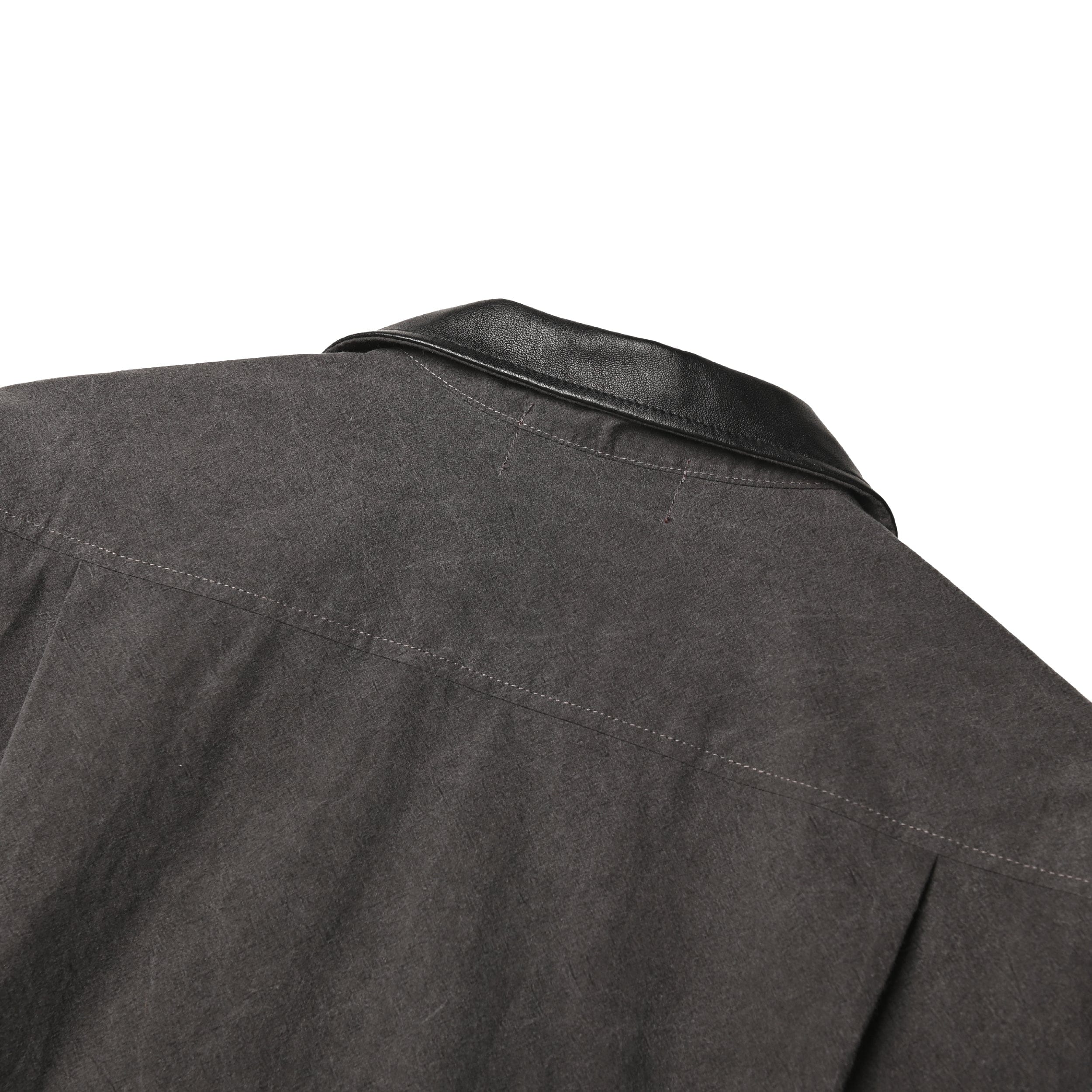 Quiet Under None Leather Shirts