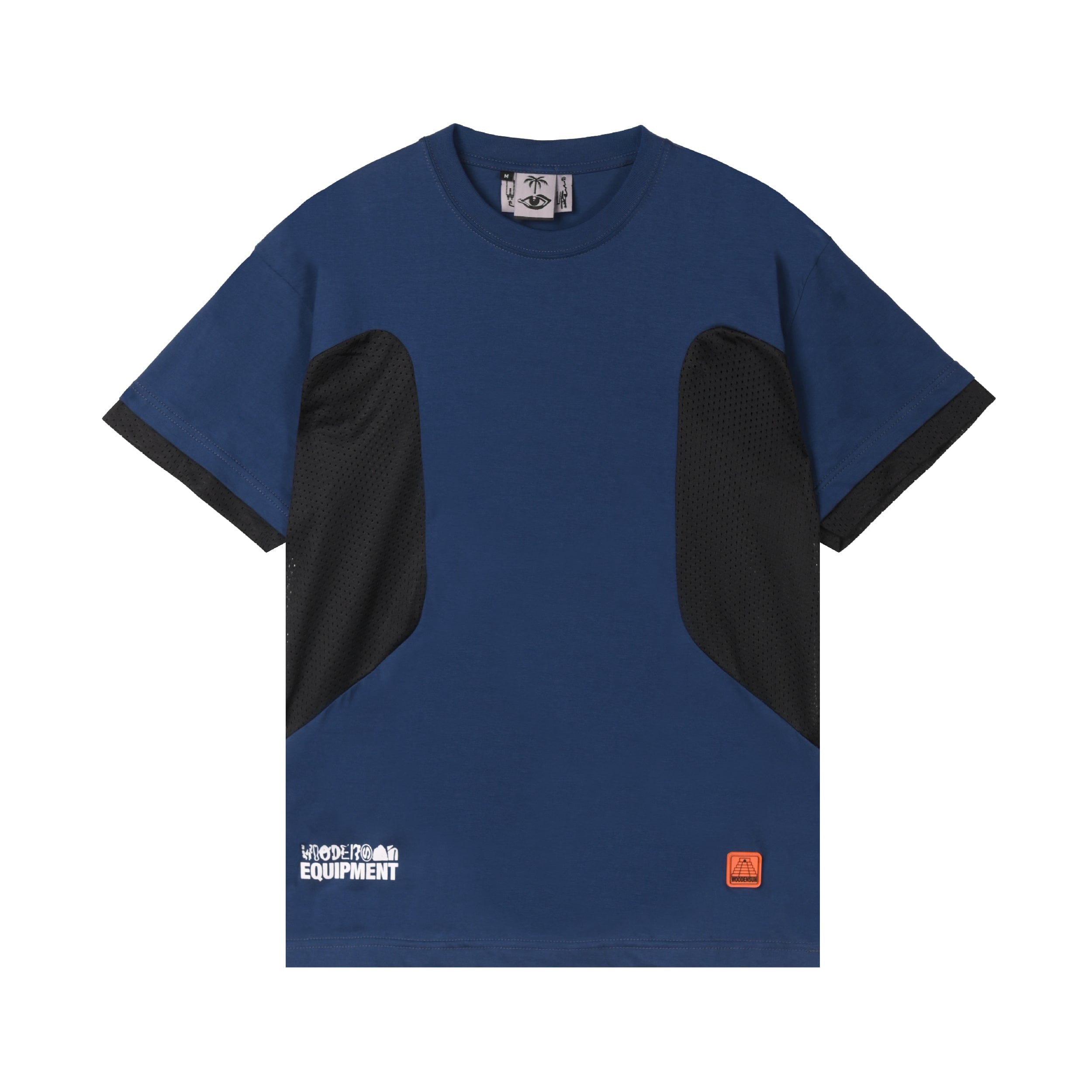 Woodensun Log Shortsleeve T - Shirt - Blue