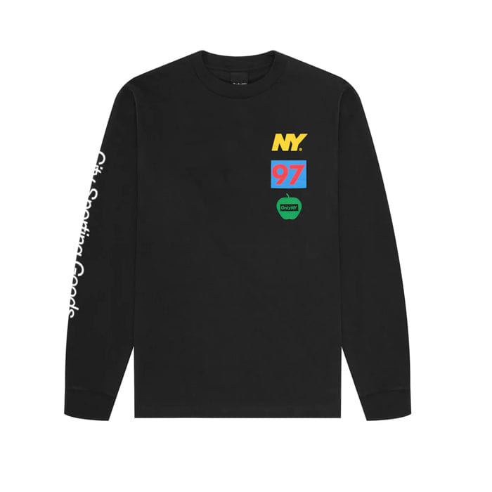 ONLY NY LINEUP LONG SLEEVE T - SHIRT