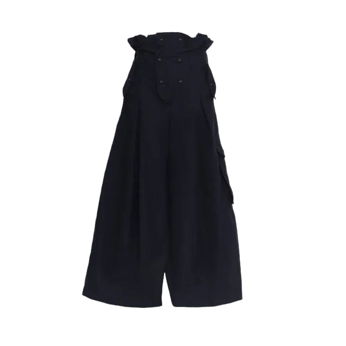 BLANC Studio TRENCH TROUSERS NAVY