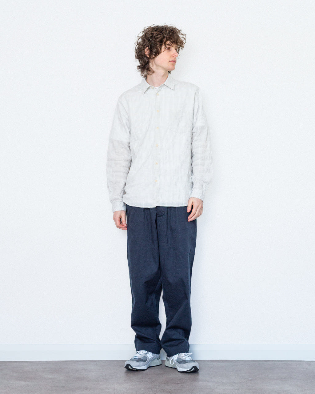 Universal Works For Peggs & Son. Oxford Pant - Navy Twill