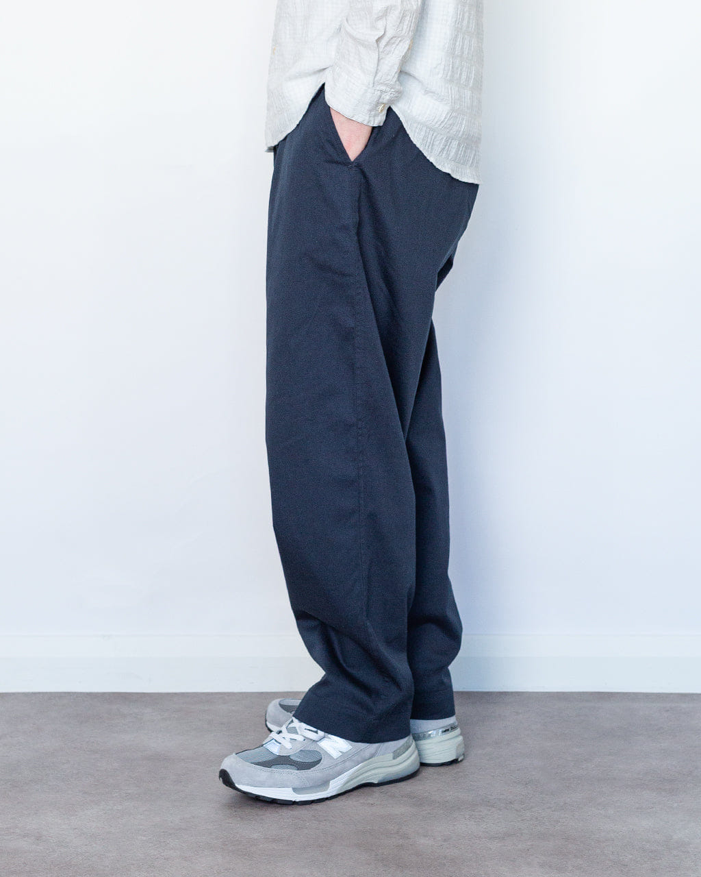 Universal Works For Peggs & Son. Oxford Pant - Navy Twill