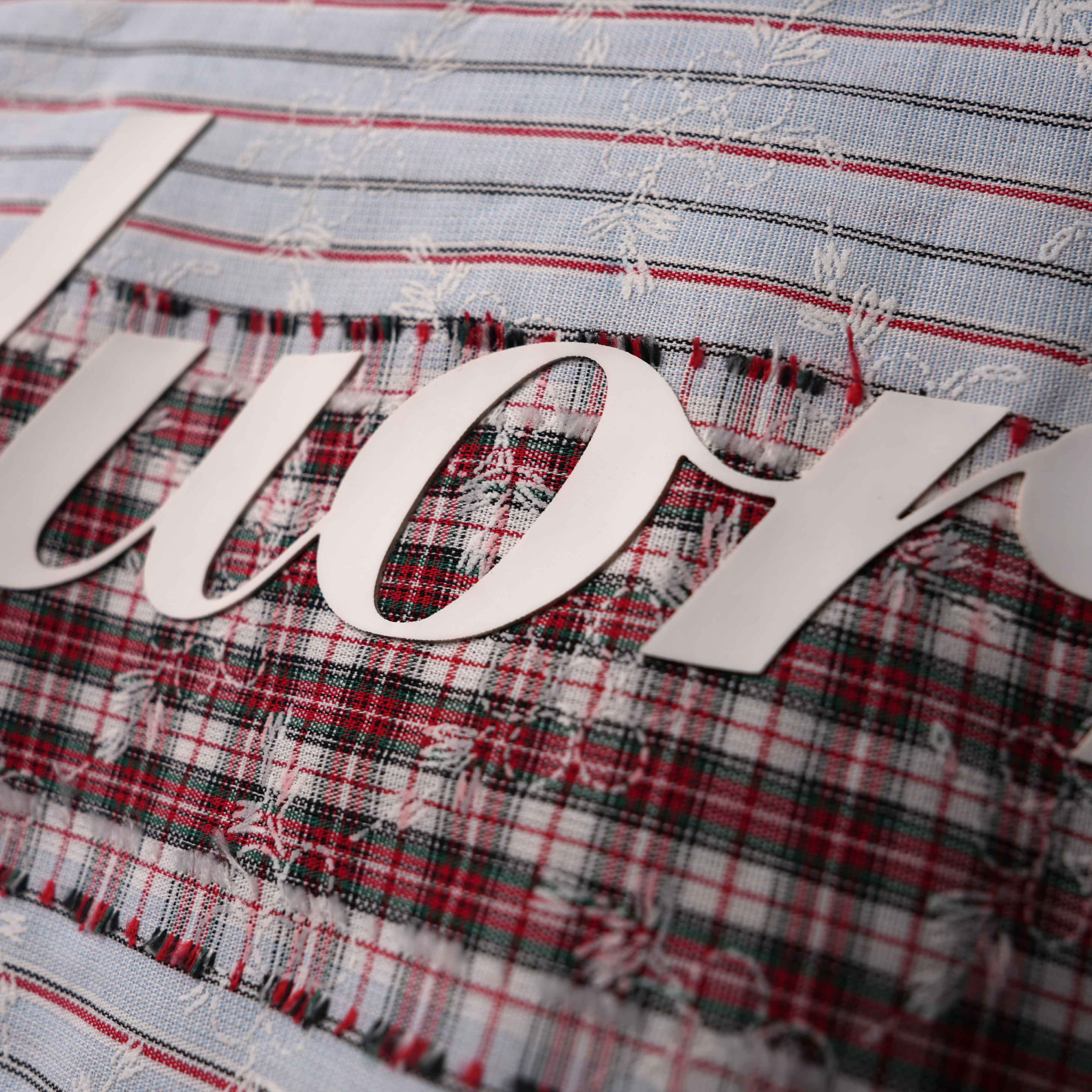 And Red Plaid And Petals Shirt