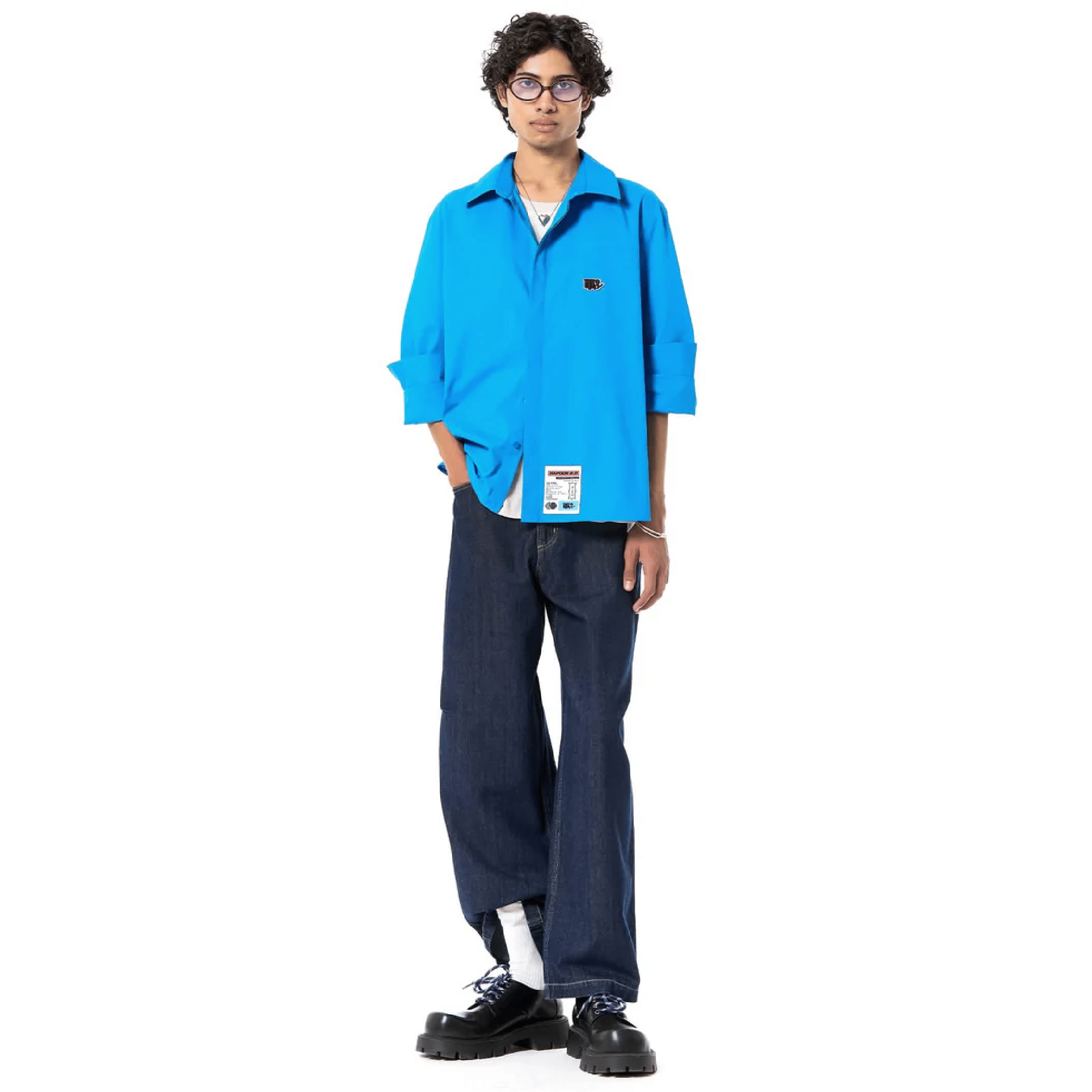 Kapoor 2.O Logo Desk Shirt (Blue)