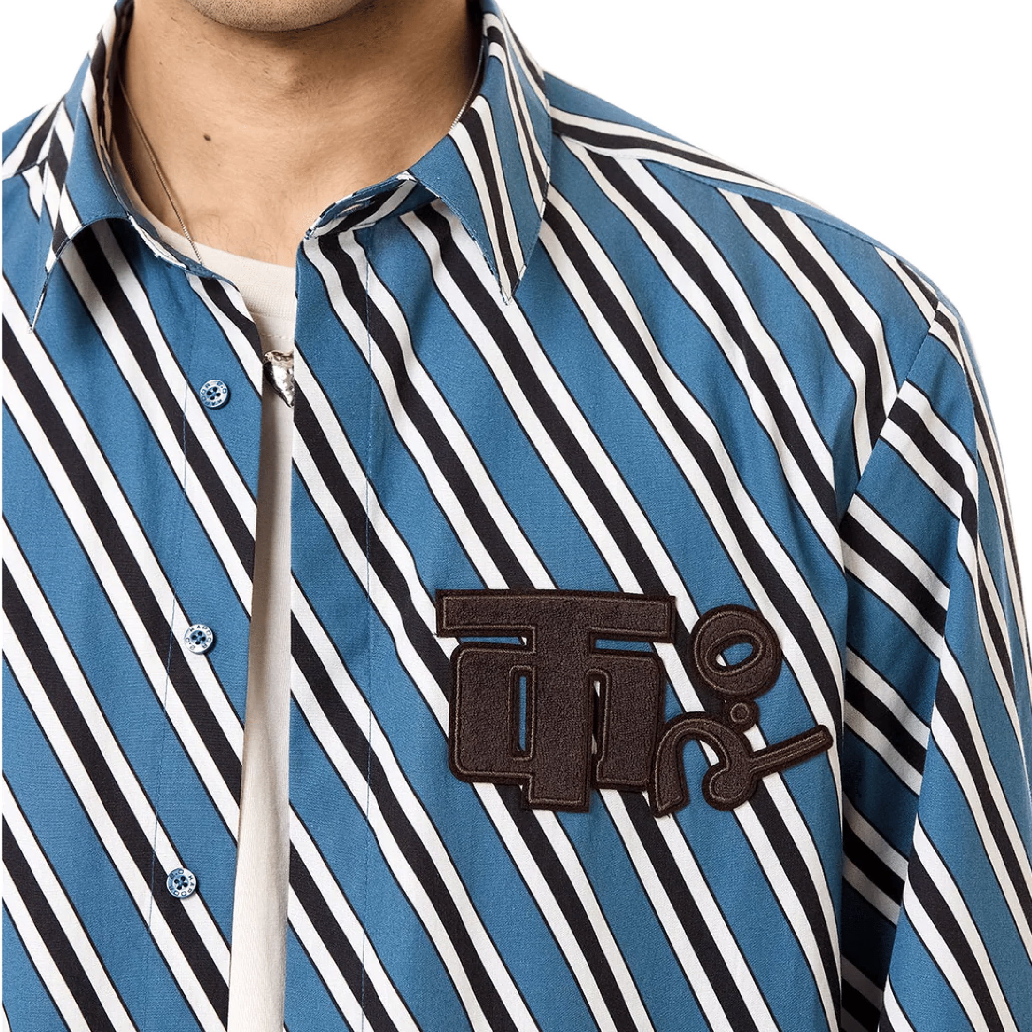 Kapoor 2.O Striper Logo Shirt (Multi)