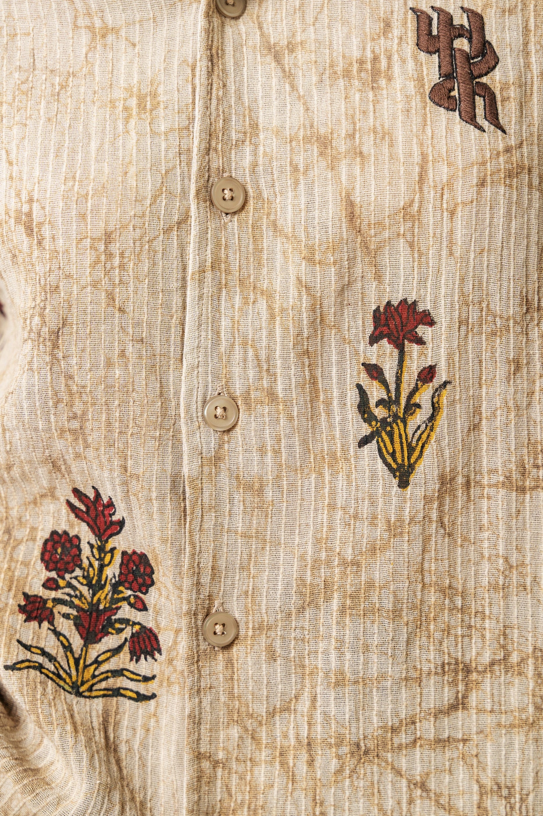 HANDMADE Sanganer Bagru Handmade Shirt
